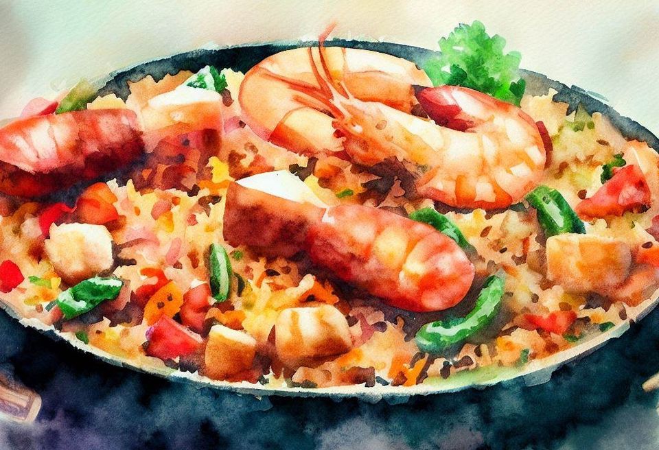Jambalaya With Shrimp & Chorizo